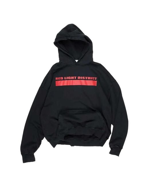 ALEXANDER DIGENOVA Black Drawstring Pouch Hoodie for men