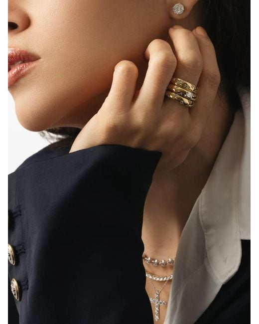 Kwiat Metallic 18Kt Cobblestone Diamond Ring