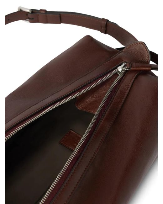 Lemaire Brown Care Shoulder Bag