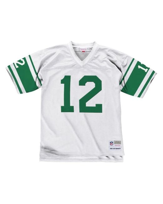 Mitchell & Ness Green Nfl Legacy "jets 1968 Joe Namath" Jersey for men