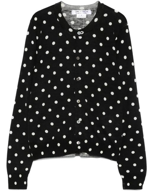 Comme des Garçons ポルカドット セーター Black