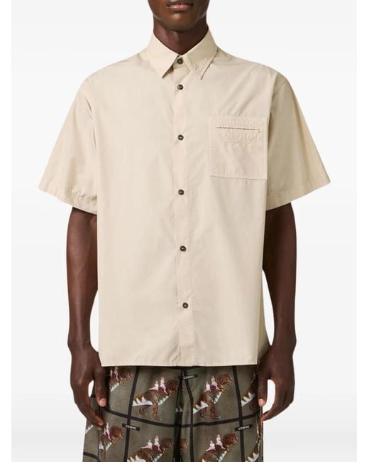 Iceberg Natural Buttoned Shirt for men