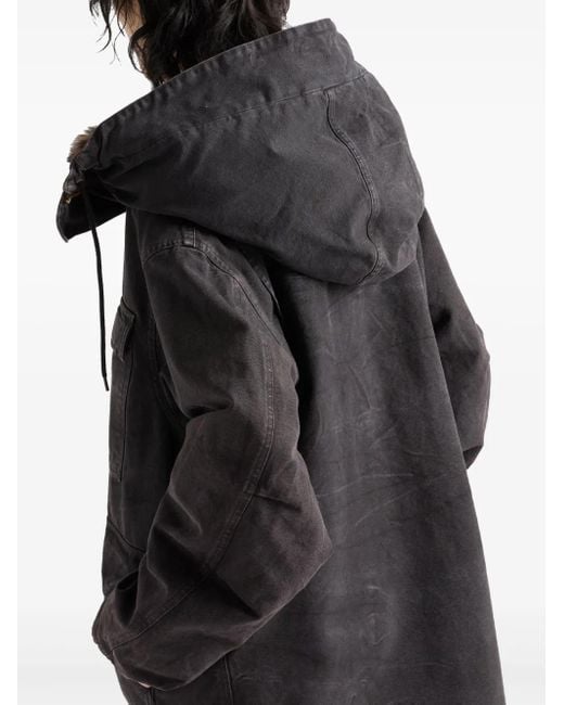Prada Canvas Jas in het Black