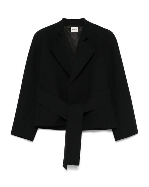 Chaqueta Edith Khaite de color Black