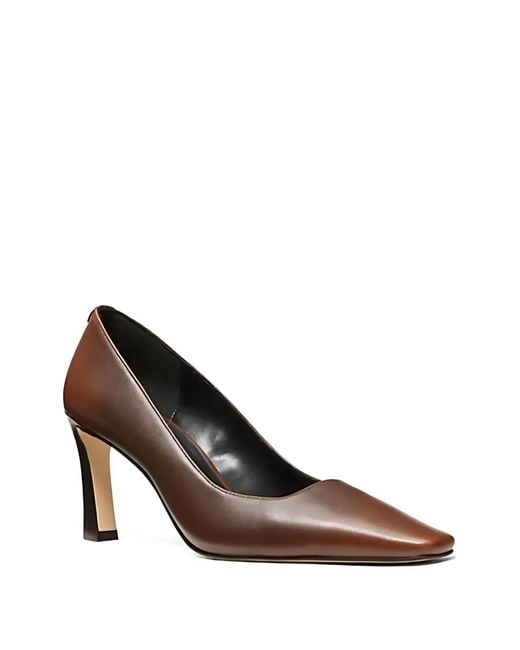 MICHAEL Michael Kors Brown Darrah Pointed-Toe Pumps