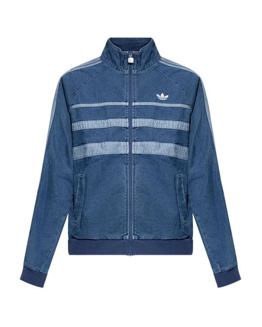Adidas Blue Adicolor First Denim Track Jacket for men
