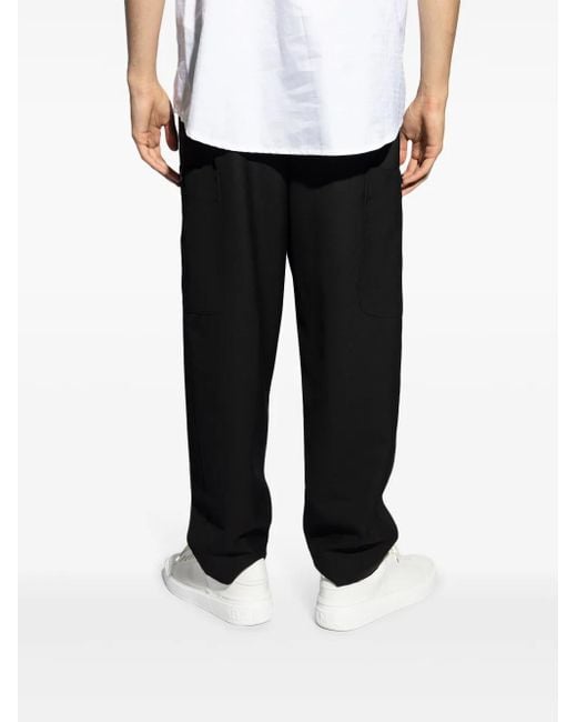 KENZO Cargo Broek Met Trekkoord in het Black voor heren