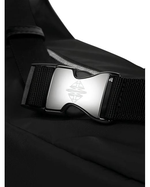 Fpm Milano Black Foldable Zip Tote Bag