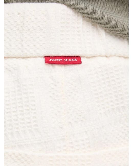 Joop! White Riv Drawstring Shorts for men