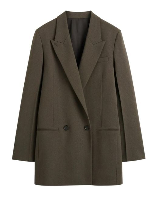 Totême Green Shield Blazer