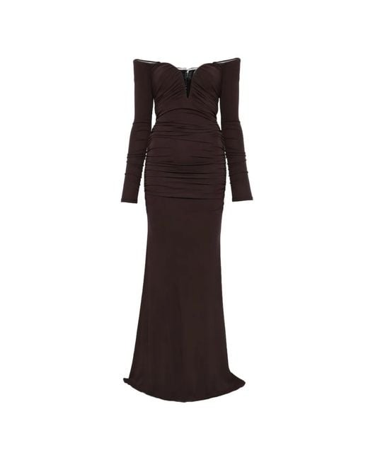 Elisabetta Franchi White Carpet Dress