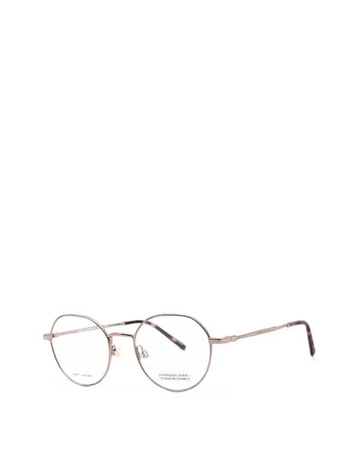 Marc Jacobs White Round-Frame Glasses