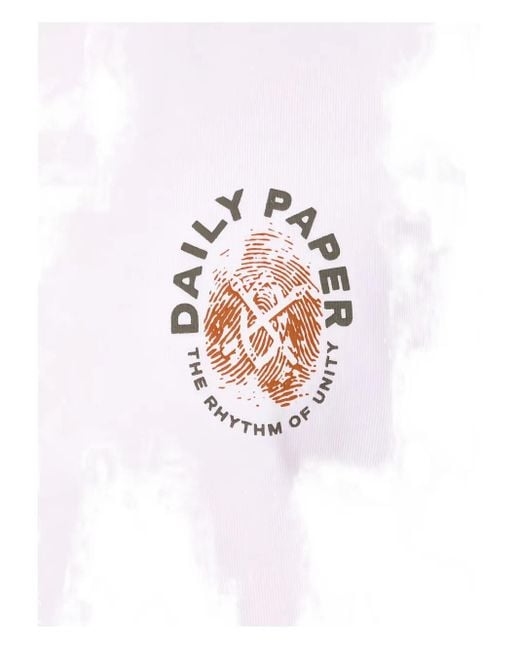 Graphic T-shirt Daily Paper de hombre de color White