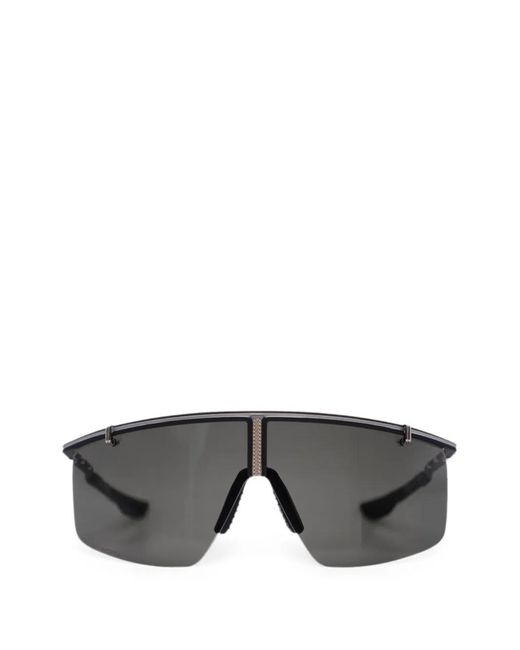 Chrome Hearts Gray Clitanic Oversized-Frame Sunglasses for men