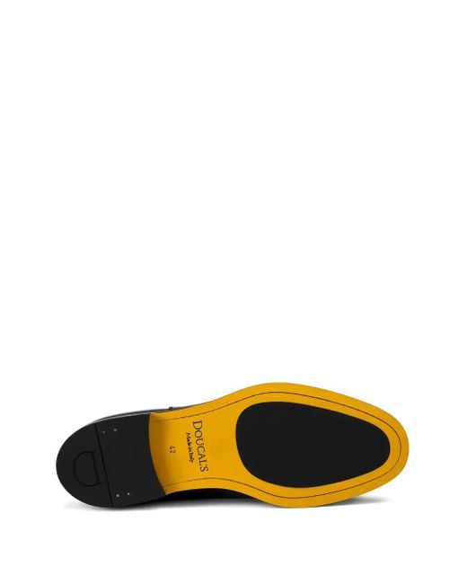 Doucal's Schnürschuhe aus Leder in Black für Herren