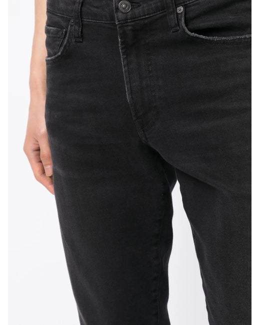 Citizens of Humanity Black London Tapered Jeans for men