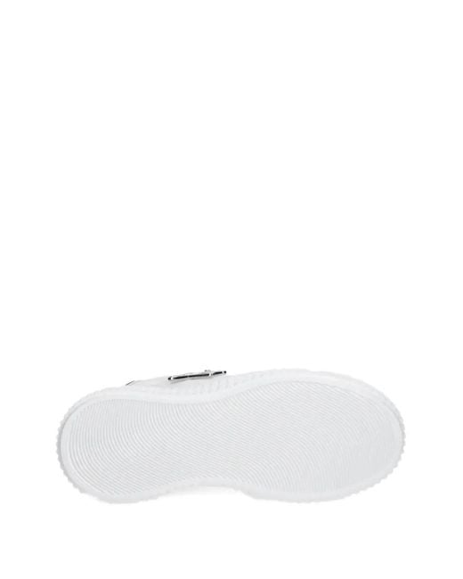 Karl Lagerfeld White Kreeper Sneakers