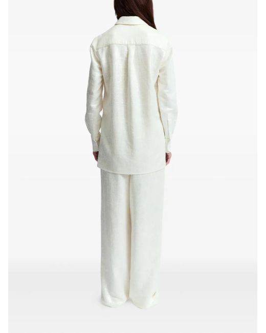 16Arlington White Ima Trousers