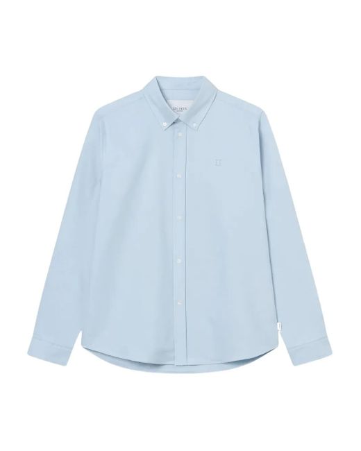 Les Deux Blue Button-Down Shirt for men