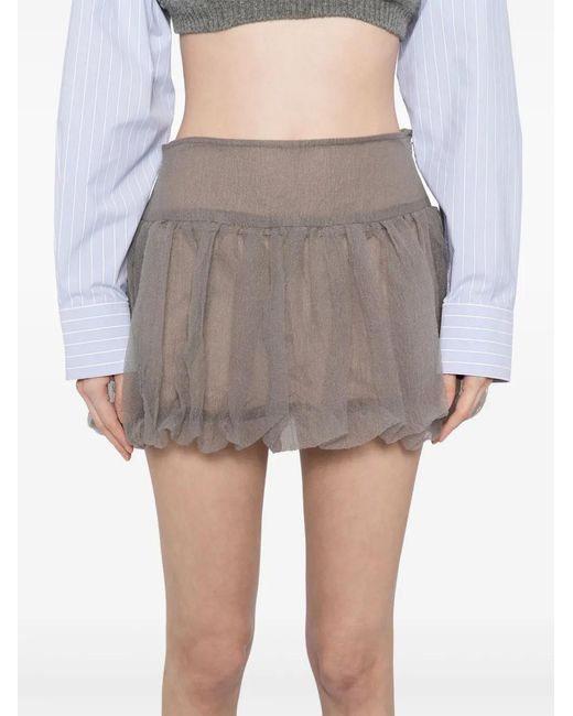 THE GARMENT Gray Beatrice Balloon Skirt