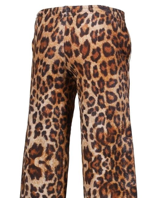 La Maskarade Natural Leopard-Print Track Pants for men