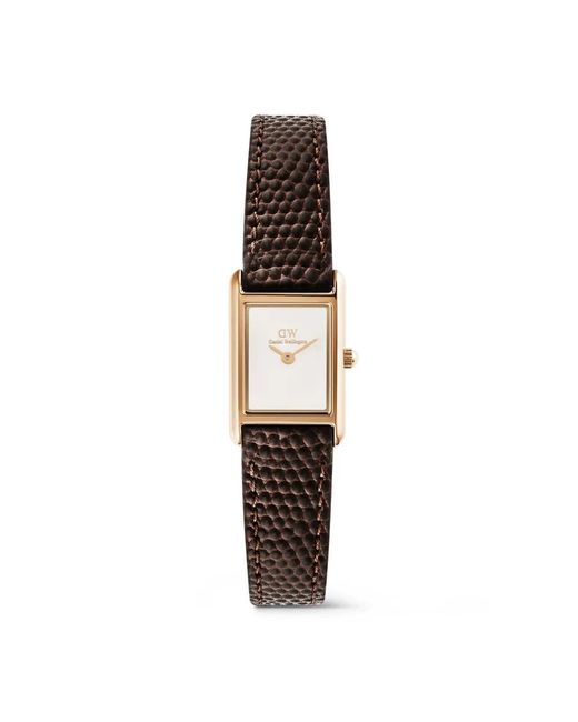 Daniel Wellington White Bound Mini Lizard-Effect 25Mm Watch