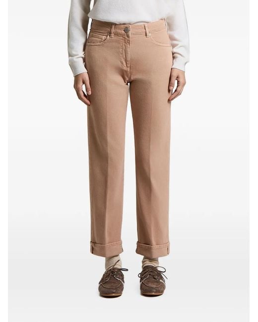 Peserico Natural Five-Pocket Jeans