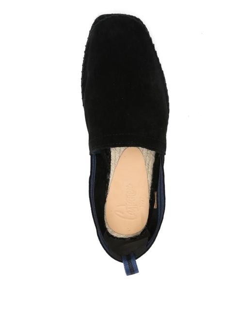 Castaner Black Suede Espadrilles for men