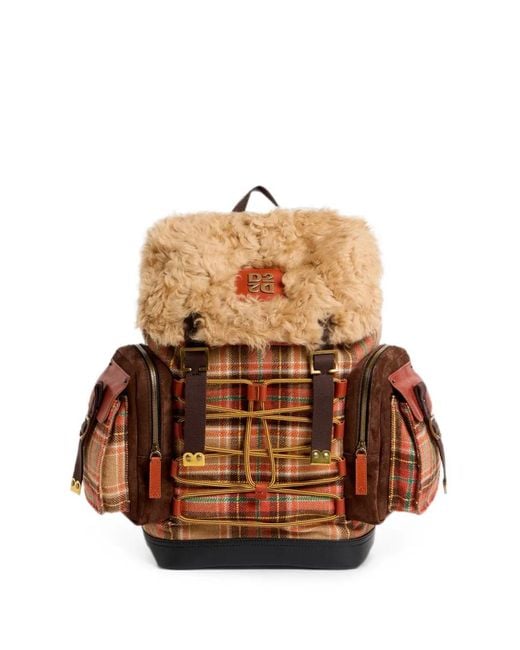 DSquared² Brown D2 Cottage Backpack for men