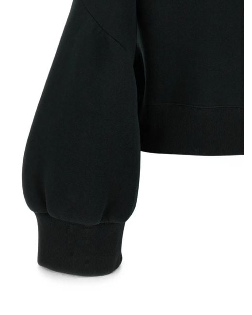 Sacai Black Balloon-Sleeve Sweatshirt