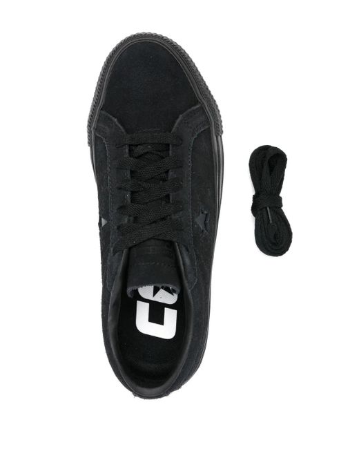 Converse Ball Star Leren Sneakers in het Black