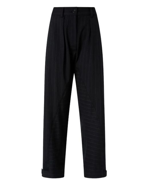 Pinko ピンストライプ パンツ Black