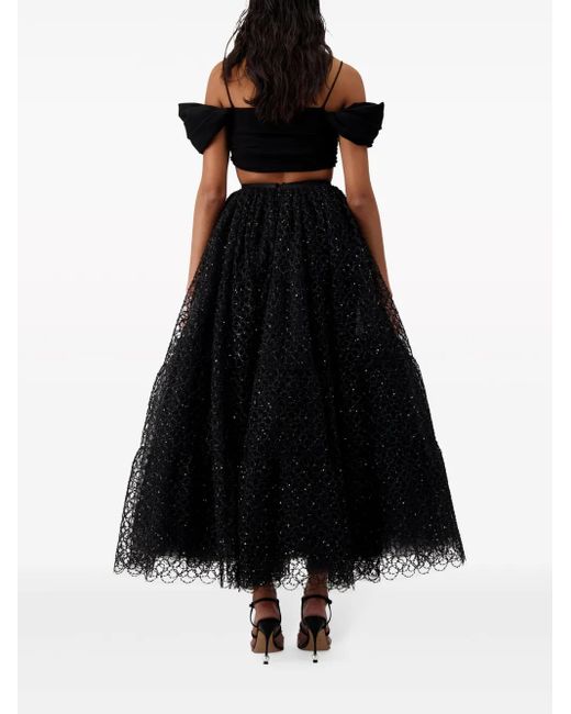 Giambattista Valli ツイストディテール トップ Black