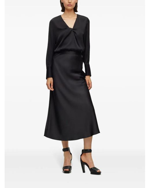 HUGO Black Blouses