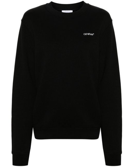 Off-White c/o Virgil Abloh Xray Arrow Katoenen Sweater in het Black