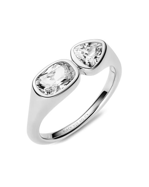 Maria Black Pink You & Me Ring