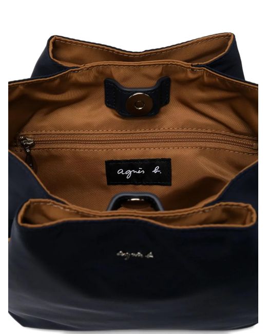 Agnes B. Black 2-Way Tote Bag