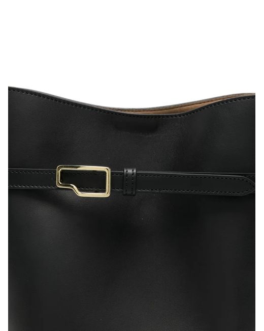 Atp Atelier Black Lierna Schultertasche mit Schnalle