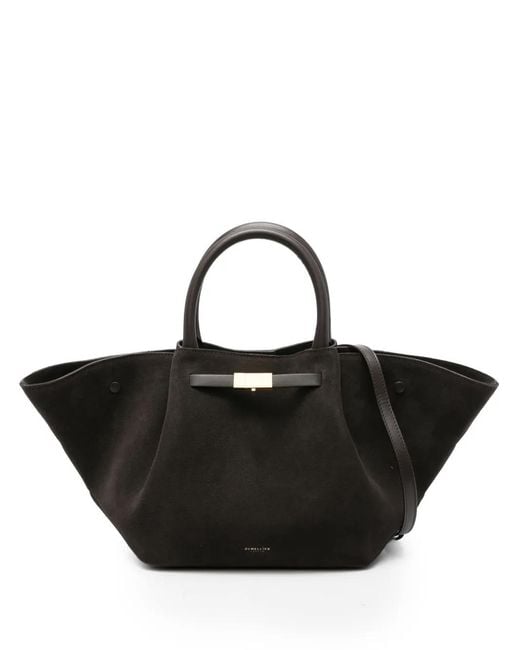 Sac Cabas The Midi New York Médium En Daim DeMellier London en coloris Black