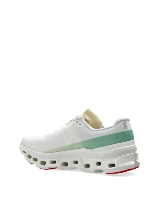On Shoes White Cloudmster 1 Sneakers for men