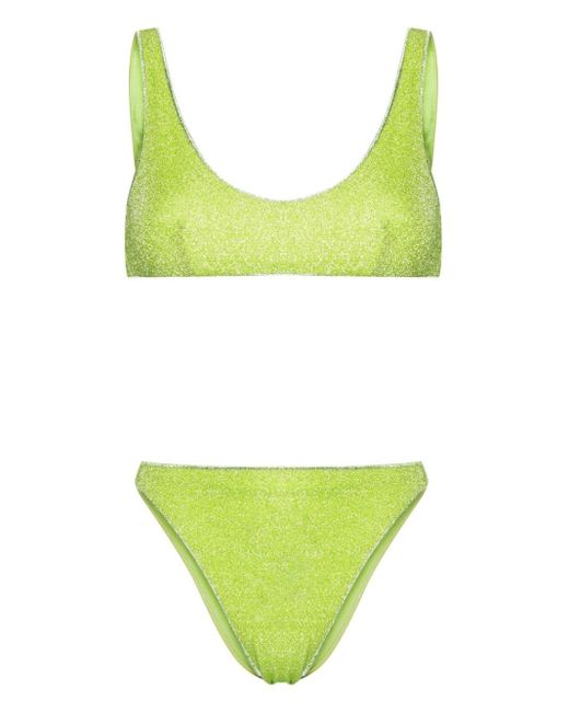 Oseree Bikini Set in het Green