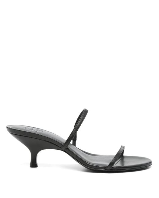 Gia Borghini Black 60Mm Grace Sandals