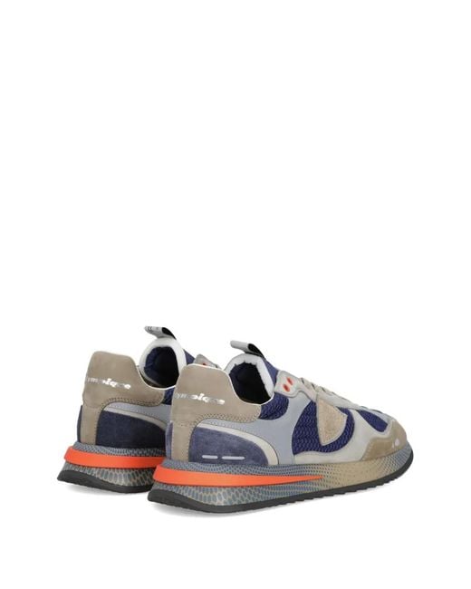 Philippe Model Blue Sneakers for men