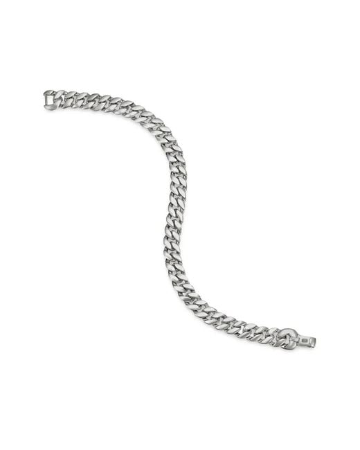 David Yurman Metallic Sterling Curb Chain Bracelet (8Mm) for men