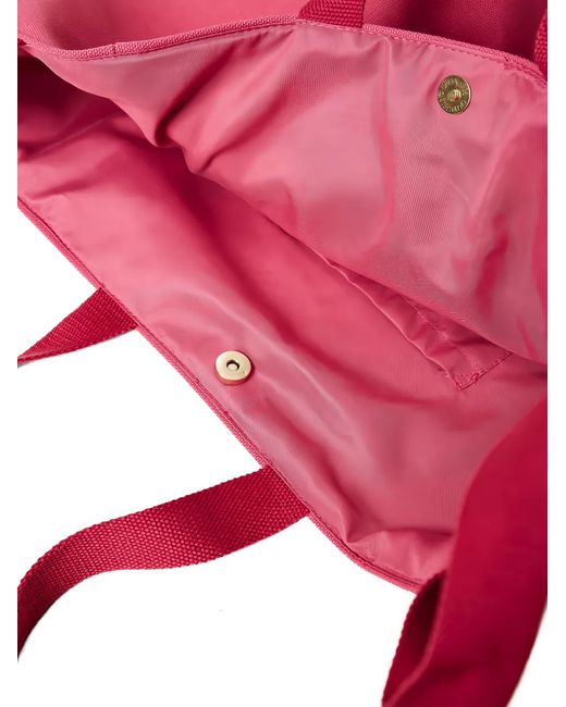 Twinset Pink Logo-Detail Tote Bag