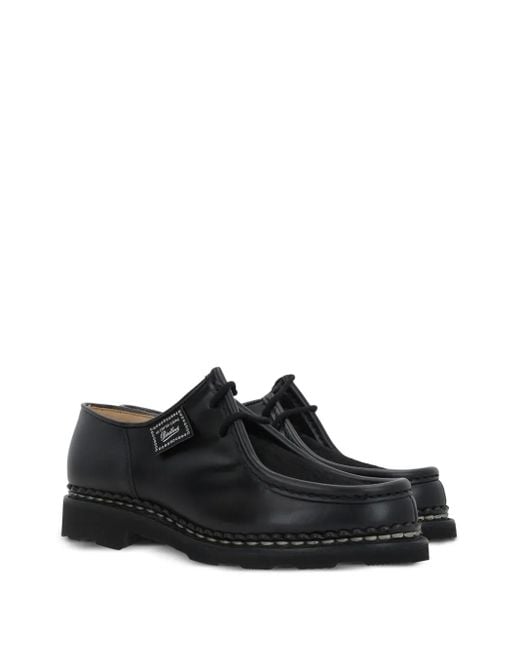 Paraboot Black Michael Derby Shoes for men