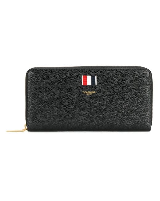 Thom Browne ファスナー長財布 Black