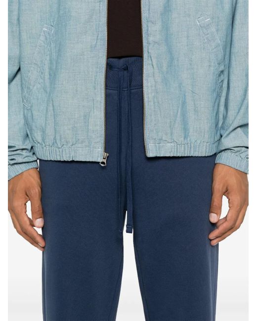 Polo Ralph Lauren Blue Polo Pony-Embroidered Track Trousers for men