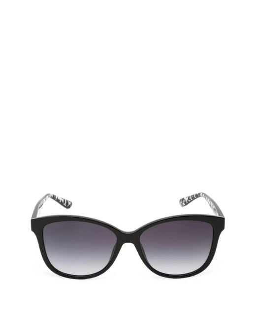Guess Black Rectangle-Frame Sunglasses