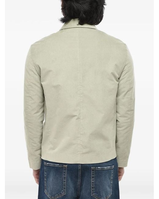 Paolo Pecora Natural Ribbed-Velour Jacket for men
